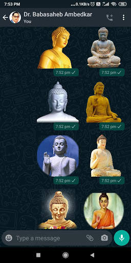 Jay Bhim Stickers For WhatsApp screenshot 3