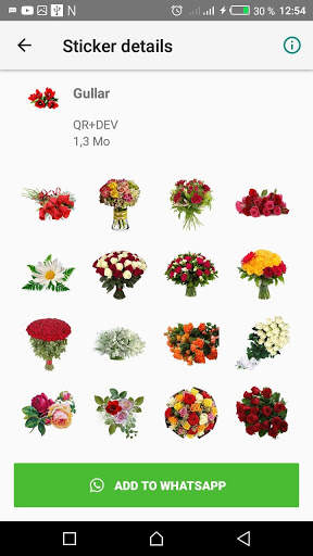 WAStickerApps Flowers 🌸🌷🌹  Bouquet Stickers screenshot 6