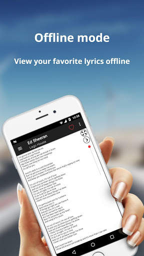 Songs lyrics screenshot 2