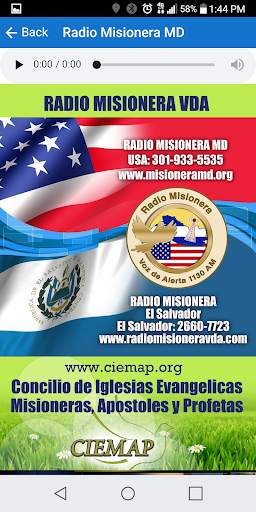 Radio Misionera VDA screenshot 2