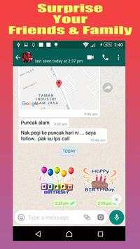Birthday Stickers screenshot 4