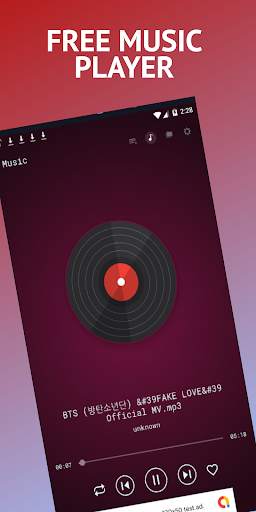 Best Free Music Player & Mp3 Player screenshot 1