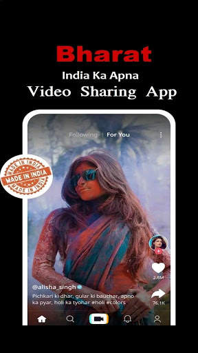 Bharat - India Ka Apna Video Sharing App screenshot 2