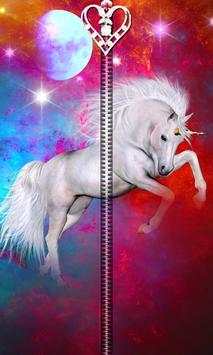 Unicorn Zipper UnLock screenshot 5