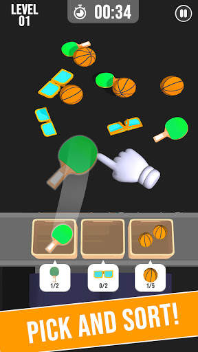 Triple Match 3D Pair Puzzle screenshot 1