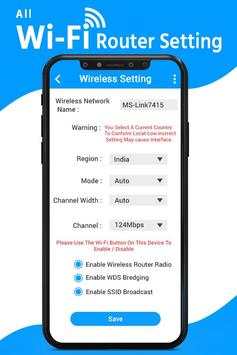 All WiFi Router Settings screenshot 5