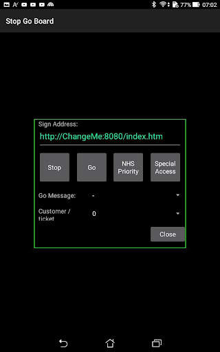 Wifi Stop Go Board Free screenshot 5