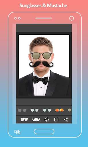 Mustache Photo Editor screenshot 1