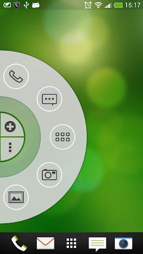 Simple White - Wheel Launcher Theme screenshot 2