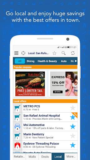 GeoQpons Shopping Coupons and Sales screenshot 4