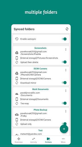 Autosync - File Sync & Backup скриншот 6