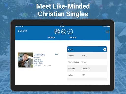 Christian Dating Chat App RU скриншот 19