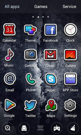 SUPREME GO Launcher Theme screenshot 3