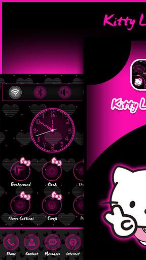 Kitty Launcher Theme screenshot 4
