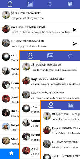 FreeChat - chat with friends all around the world screenshot 2