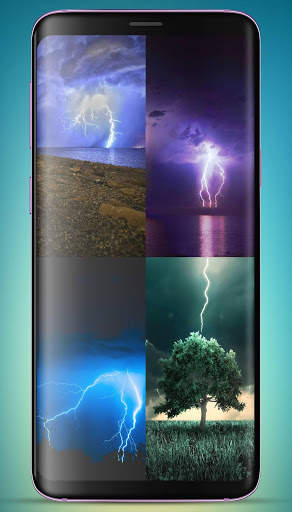 Thunder Storm Lightning Wallpaper HD screenshot 2