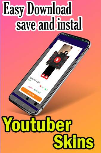 Youtuber Skin for Minecraft screenshot 3