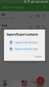 SIM Card Manager screenshot 6