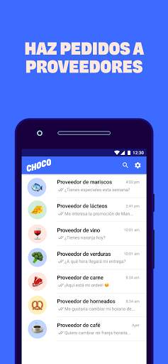 Choco - Pedidos fáciles screenshot 2