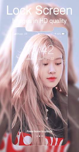 Rose Blackpink Lockscreen screenshot 3