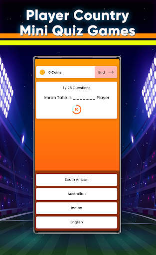 CSK 2021 Mini games - Quiz Gam screenshot 3