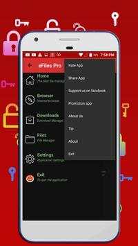 eFiles, File Explorer, Download Manager screenshot 1