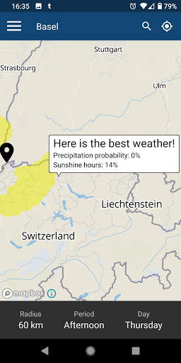 meteoblue weather & maps screenshot 5