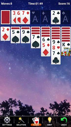 Solitaire Klondike 777 - game 5 تصوير الشاشة