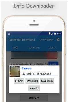Video Downloader for Facebook screenshot 2
