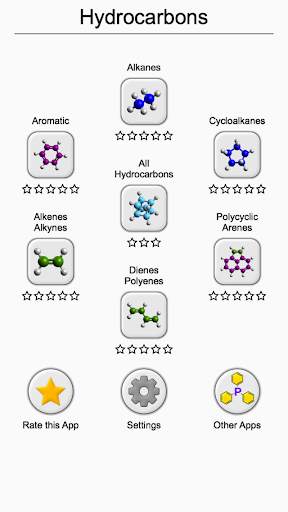 Hydrocarbons Chemical Formulas screenshot 3