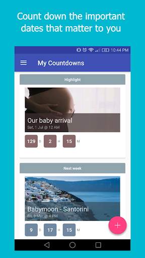 Tickin: Countdown App & Widget screenshot 1