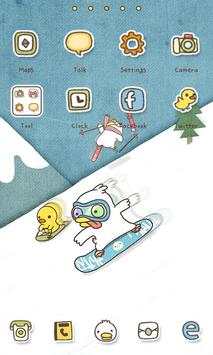 Duck ski go launcher theme screenshot 2