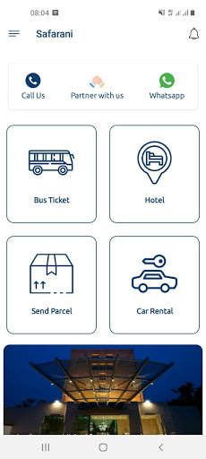 Safarani - Bus, Hotels, Car Rental & Post screenshot 2