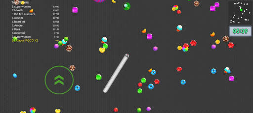 Snake io Worms war zone io screenshot 1