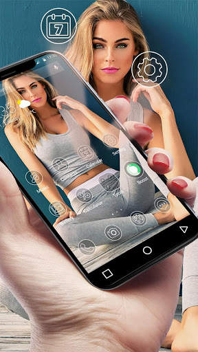 APUS Launcher Sexy Sports Girl Theme screenshot 4
