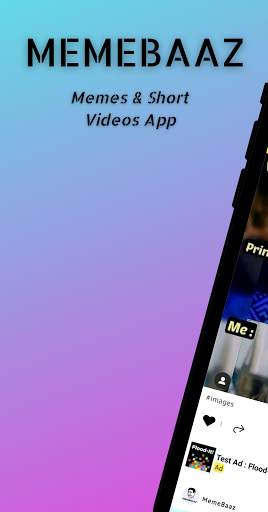 MemeBaaz - Memes & Short Videos  App screenshot 1