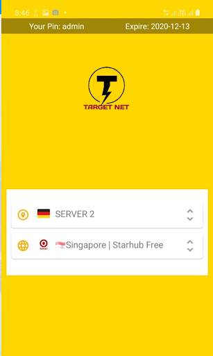 TARGET NET VPN screenshot 2