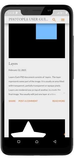 Photo pea Photo Editor Guide 3 تصوير الشاشة