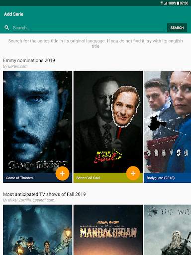 My TV, track your series screenshot 8