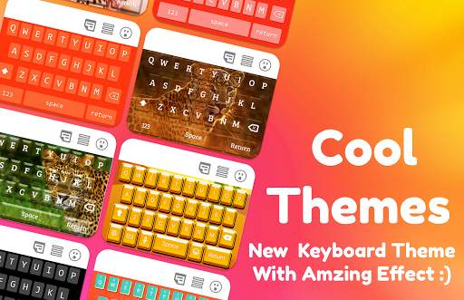 Cheetah Keyboard Theme screenshot 5