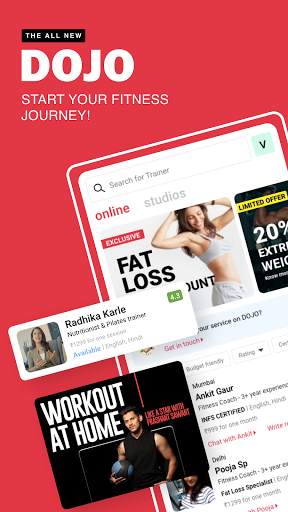 DOJO - The only fitness app you’ll ever need screenshot 1