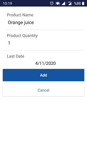 Fridge Reminder: Notification App For Your Food screenshot 3