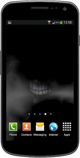 Ghost Skull Live Wallpaper screenshot 2