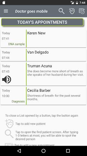 Doctor goes mobile screenshot 2