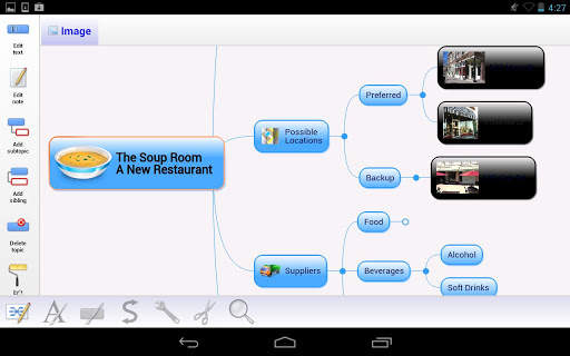 Mindjet Maps for Android screenshot 8