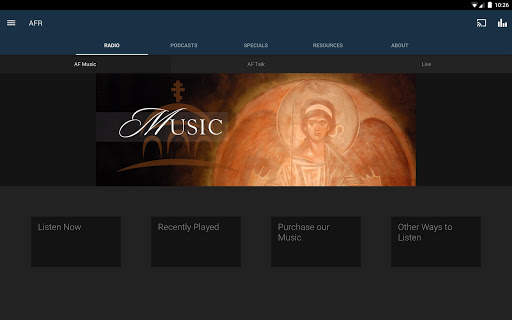 Ancient Faith Radio 5 تصوير الشاشة