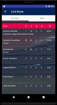 Crictz - Cricket live score app screenshot 2