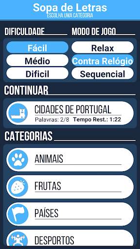 Sopa de Letras em Português (🇵🇹) screenshot 1