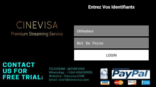 CineVisa TV Player screenshot 1