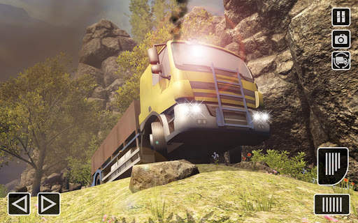 Realistic Off Road Extreme Truck driving Simulator screenshot 4